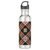 Bouteille D'eau Clan Carnegie robe Tartan (Devant)