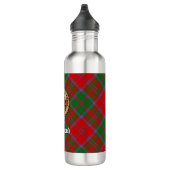 Bouteille D'eau Clan Drummond Crest sur Tartan (Droite)