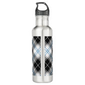 Bouteille D'eau Clan Forbes Crest sur la robe Tartan (Dos)