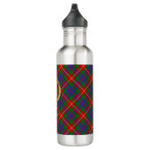 Bouteille D'eau Clan Fraser de Lovat Crest sur Tartan (Droite)