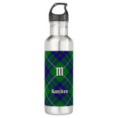 Bouteille D'eau Clan Hamilton Chasse Tartan inoxydable (Devant)