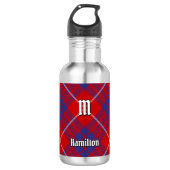 Bouteille D'eau Clan Hamilton Red Tartan (Devant)