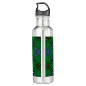 Bouteille D'eau Clan Henderson Crest sur Tartan (Dos)