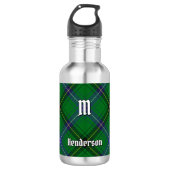 Bouteille D'eau Clan Henderson Tartan (Devant)