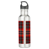 Bouteille D'eau Clan Innes Crest Badge et Tartan (Dos)