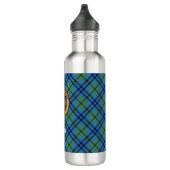Bouteille D'eau Clan Keith Crest sur Tartan (Droite)