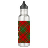Bouteille D'eau Clan MacAulay Crest sur Tartan (Droite)