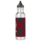 Bouteille D'eau Clan MacDougall Crest sur Tartan (Droite)
