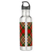 Bouteille D'eau Clan MacGill Crest sur Tartan (Dos)