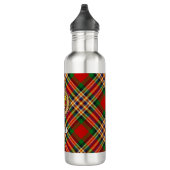 Bouteille D'eau Clan MacGill Crest sur Tartan (Droite)