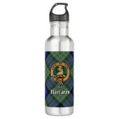 Bouteille D'eau Clan MacLaren Crest sur Tartan (Devant)