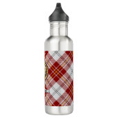 Bouteille D'eau Clan MacPherson Crest sur la robe rouge Tartan (Droite)