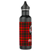 Bouteille D'eau Clan Matheson Crest Badge et Tartan (Gauche)