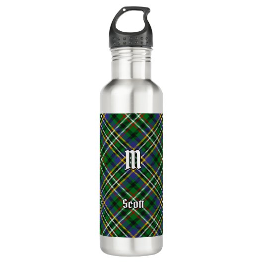 Bouteille D'eau Clan Scott Green Tartan (Devant)