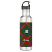 Bouteille D'eau Clan Wilson Modern Tartan (Devant)