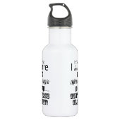Bouteille D'eau Clarinet de contrebande (Dos)