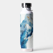 Bouteille D'eau Classe de marbre bleu de 2025 (Gauche)