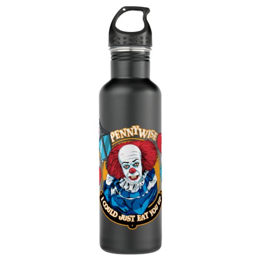 Bouteille D'eau Classic Pennywise - Je Pourrais Juste Vous Manger  (Devant)