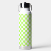 Bouteille D'eau Classic visual lime checkerboard  (Salle de sport)
