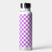 Bouteille D'eau Classic visual magenta checkerboard  (Évier)