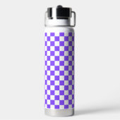 Bouteille D'eau Classic visual purple checkerboard  (Arrière)