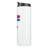 Bouteille d'eau classique du logo (Tourné sur la droite)