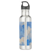 Bouteille D'eau Claude Monet - Femme avec Parasol face à gauche (Dos)