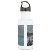 Bouteille D'eau Claude Monet Sky Clouds Bateaux Bateaux Bateaux Me (Dos)