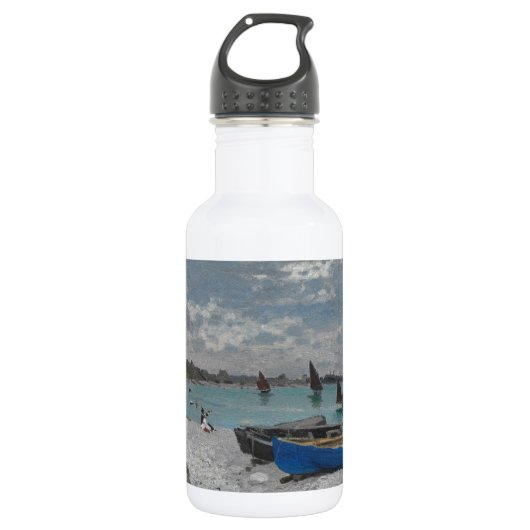 Bouteille D'eau Claude Monet Sky Clouds Bateaux Bateaux Bateaux Me (Devant)