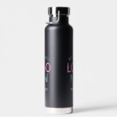 BOUTEILLE D'EAU CLIENT SIMPLE CONTEMPORAIN PROPRE NOIR MODE (Plage)