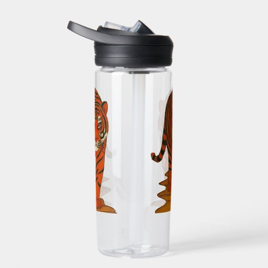 Bouteille D'eau Cloisonne Art Tiger on the Jungle Path (Droite)