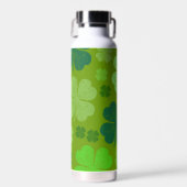 Bouteille D'eau Clovers verts, Lucky Clovers, Saint Patrick's Day (Avant)