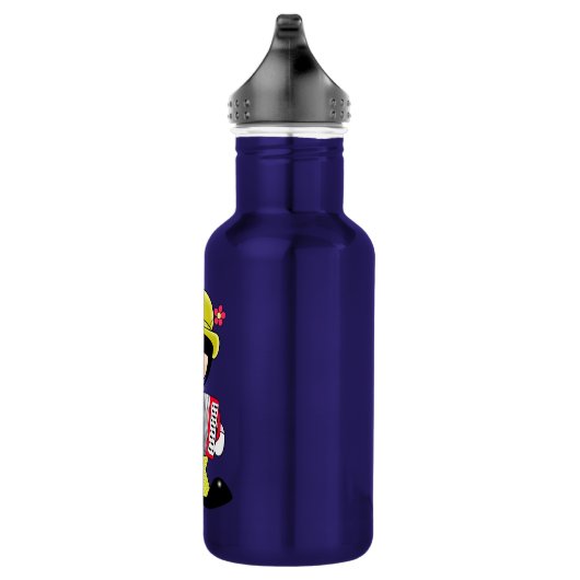 Bouteille D'eau Clown Girly mignon avec Accordian (Droite)