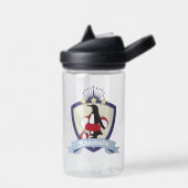 Bouteille D'eau Club de natation Crest Cute Penguin (Gauche)