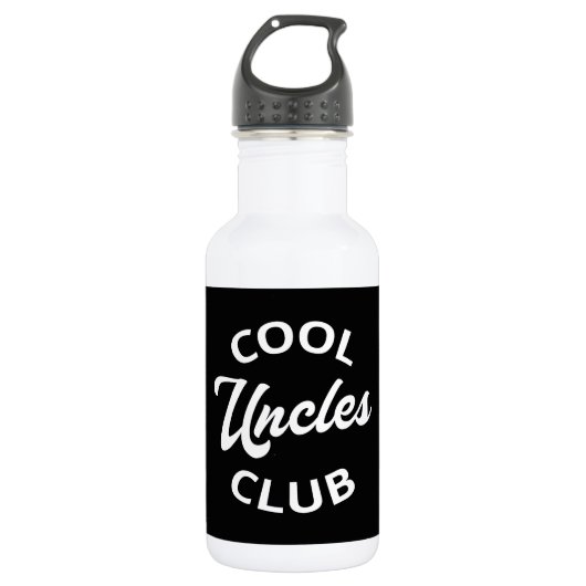 Bouteille D'eau Club des oncles cool I (Devant)