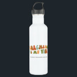 Bouteille D'eau Coaching super et rétro est My Vibe, Coach<br><div class="desc">Coaching super et rétro est My Vibe Water Bottle,  pour les entraîneurs</div>