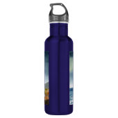 Bouteille D'eau Coastal Lighthouse with Light Beam (Dos)