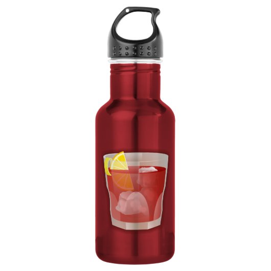 Bouteille D'eau cocktail Americano (Devant)