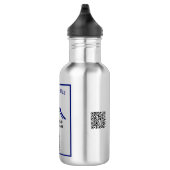 Bouteille D'eau Code QR du logo de votre entreprise (Droite)