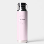 Bouteille D'eau Code QR personnalisé Site Web du logo de l'entrepr<br><div class="desc">Faites une déclaration en gras pour votre entreprise avec le logo commercial Custom QR Code Website Pink Water Bottle. Cette bouteille d'eau professionnelle met en valeur non seulement votre logo d'entreprise, mais offre également un moyen unique et efficace d'accroître le trafic Web et le fiançailles client. Avec le générateur de...</div>