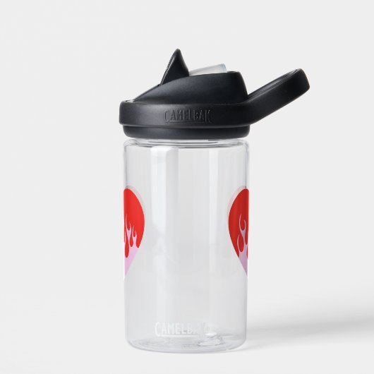 Bouteille D'eau Cœur de feu (Gauche)