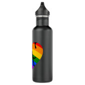 Bouteille D'eau Coeur gay (Droite)