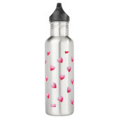 Bouteille D'eau Coeur rouge mignon romantique (Droite)