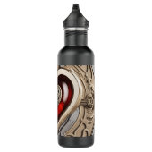 Bouteille D'eau Coeur Steampunk - Amour mécanique complexe (Droite)