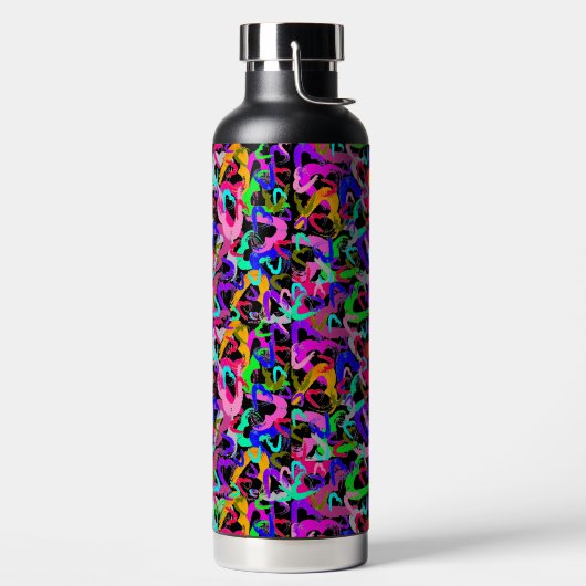 Bouteille d'eau Coeurs multiverse (Droite)