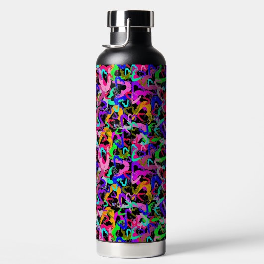 Bouteille d'eau Coeurs multiverse (Droite)