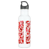 Bouteille D'eau Coeurs pour toujours (Dos)