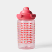 Bouteille D'eau Coeurs rouges (Salle de sport)