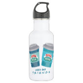 Bouteille D'eau Coffee and FRIENDS™ (Devant)