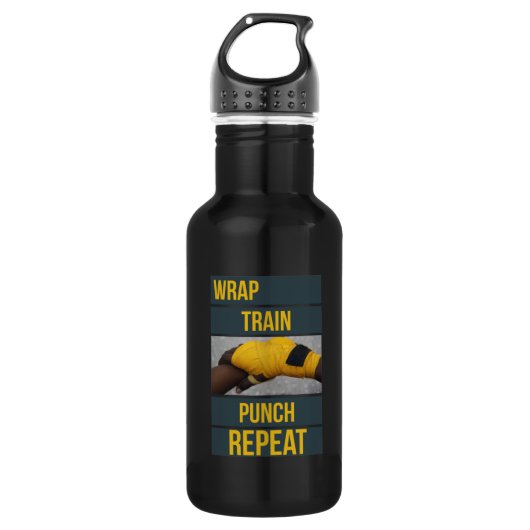 Bouteille D'eau Coffre de formation Boxer Envelopper Train Répétit (Devant)